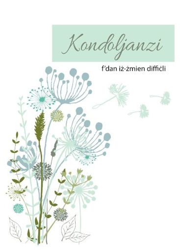 Picture of KONDOLJANZI FDAN IZ-ZMIEN DIFFICLI KARTOLINA